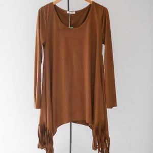 Rodeo Fringe suede TOP - ONLY 1 LEFT!